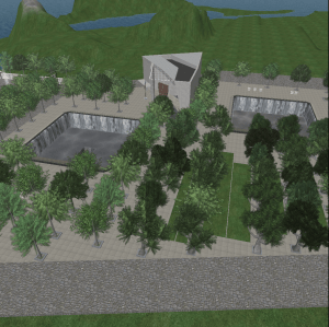 9/11 memorial in Littlefield