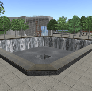 9/11 memorial in Littlefield